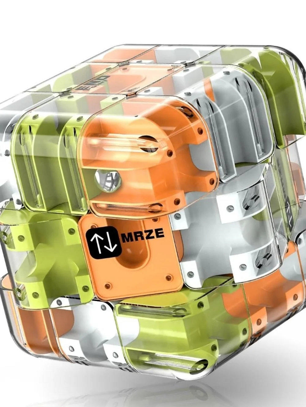 ATESSON 3D Rolling Ball Maze Cube